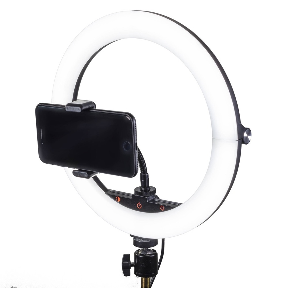 Raya Bendie-Brite Folding USB Bi-Color LED Ring Light 10” Foldable Dimmer Light - Picture 4 of 6